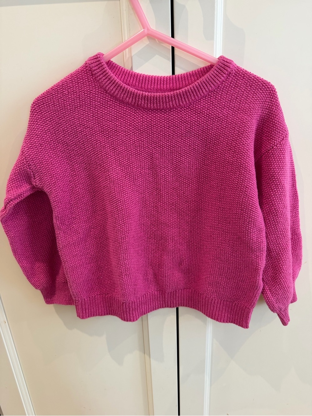 Gap 3t sparkly pink Sweater